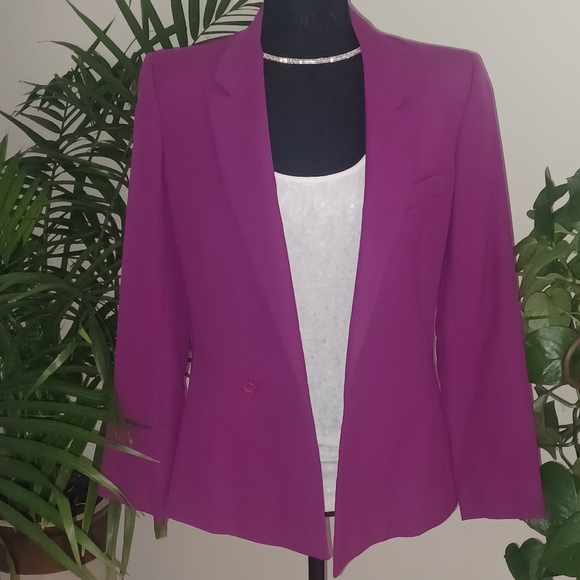 Ellen Tracy Wool Blazer - Picture 3 of 9